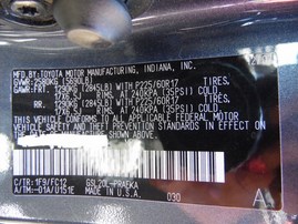 2008 TOYOTA SIENNA LE SAGE 3.5L AT Z18172